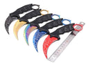 Faca Curvada Spider Full Tang Com Bainha Luatek - Lisshop