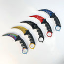 Faca Curvada Spider Full Tang Com Bainha Luatek - Lisshop