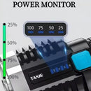 Lanterna LED USB Recarregável 4LED Potente e Durável - EXCLUSIVO LISSHOP