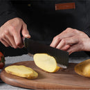 Kit de Facas Profissionais para Churrasco INOX Antiaderente Preta  | Parceiro do Grupo IZESHOP