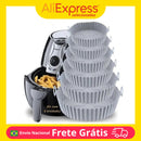 Kit com 6 Formas de Silicone para Air Fryer - Lisshop