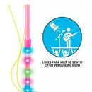 Microfone Infantil Duplo Com Pedestal Amplificador Musical Karaokê EXCLUSIVO LISSHOP