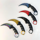 Faca Curvada Spider Full Tang Com Bainha Luatek - Lisshop