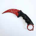 Faca Curvada Spider Full Tang Com Bainha Luatek - Lisshop