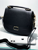 Bolsa Média Redonda em Couro Sintético Eclusivo LiSShop