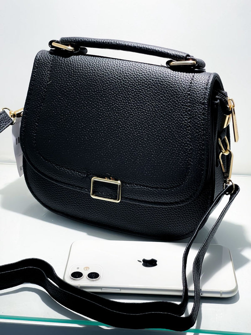 Bolsa Média Redonda em Couro Sintético Eclusivo LiSShop